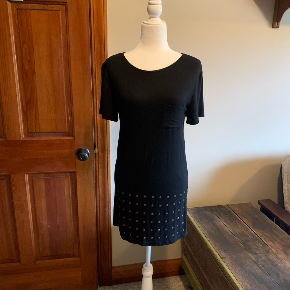 Studded Jersey Dress
